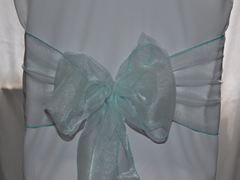 Organza Chair Sash